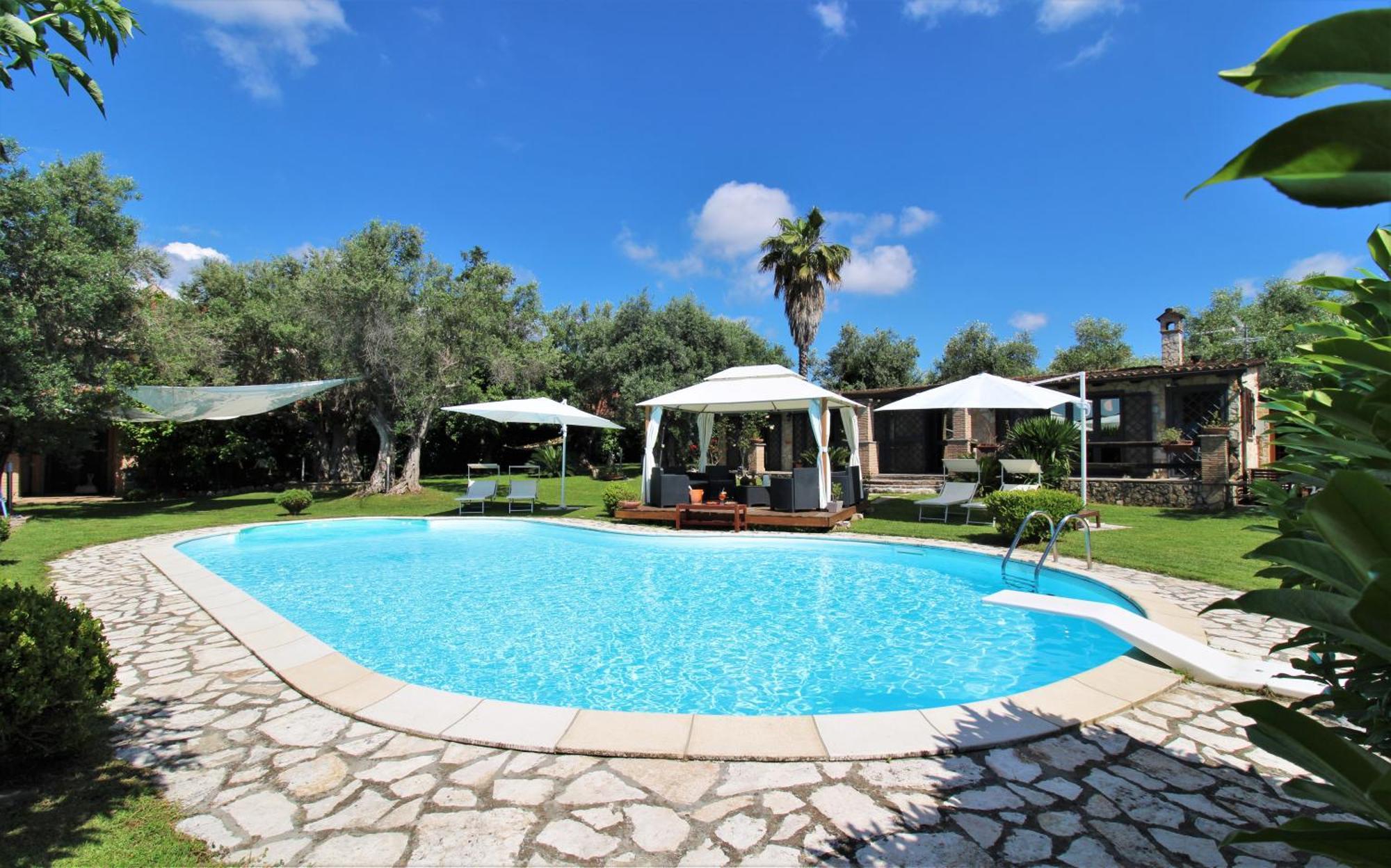 Villa Di Lago Albano - Castel Gandolfo Альбано-Лациале Экстерьер фото